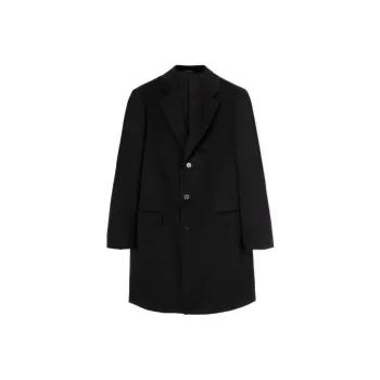 Loro Piana Coats Men Black