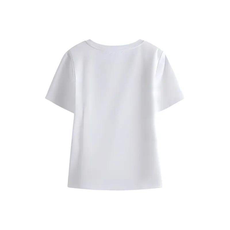 FANSILANEN Regular T Shirt Women's White-1