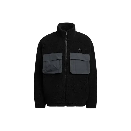 Adidas Originals Velvet Jackets Men Black