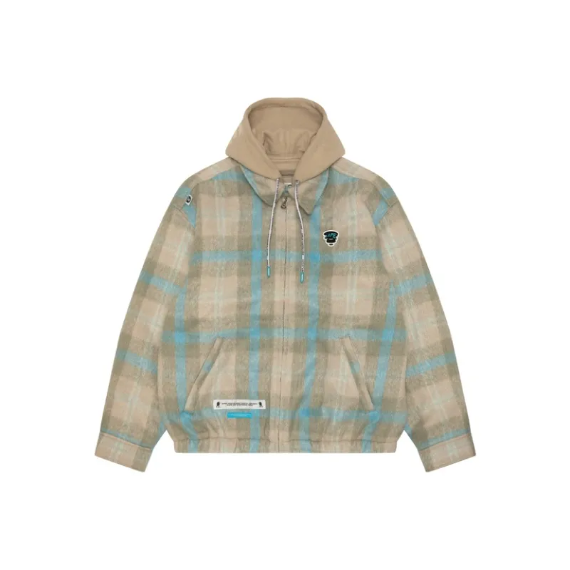 Aape Checkered Shirt Jacket-0