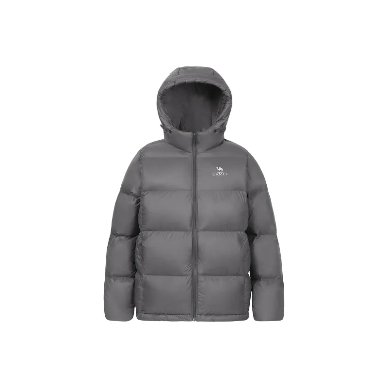 CAMEL Warm Fleece Series Down Jacket Unisex-2