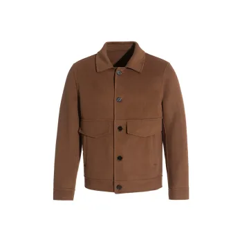 ANDREW MACKENZIE Coats Men Coffee