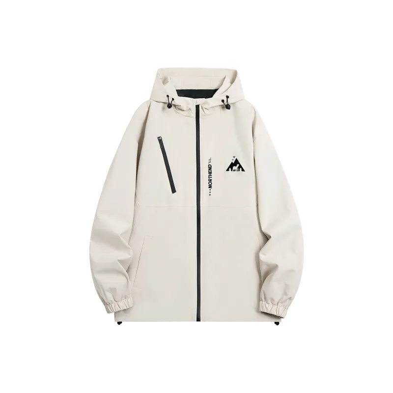 KFKU x Northend Water Resistant Windproof Breathable Windbreaker Jacket Unisex-4