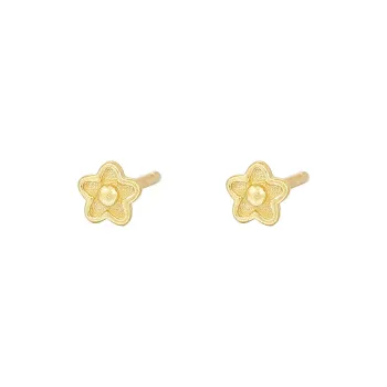 OGDAID S999 Fine Silver Stud Earrings Women's