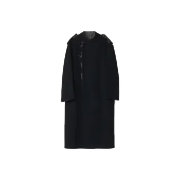 Yohji Yamamoto Coats Men Black