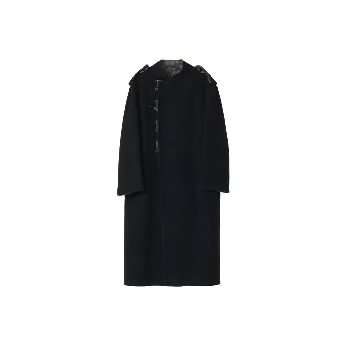 Yohji Yamamoto Coats Men Black-0