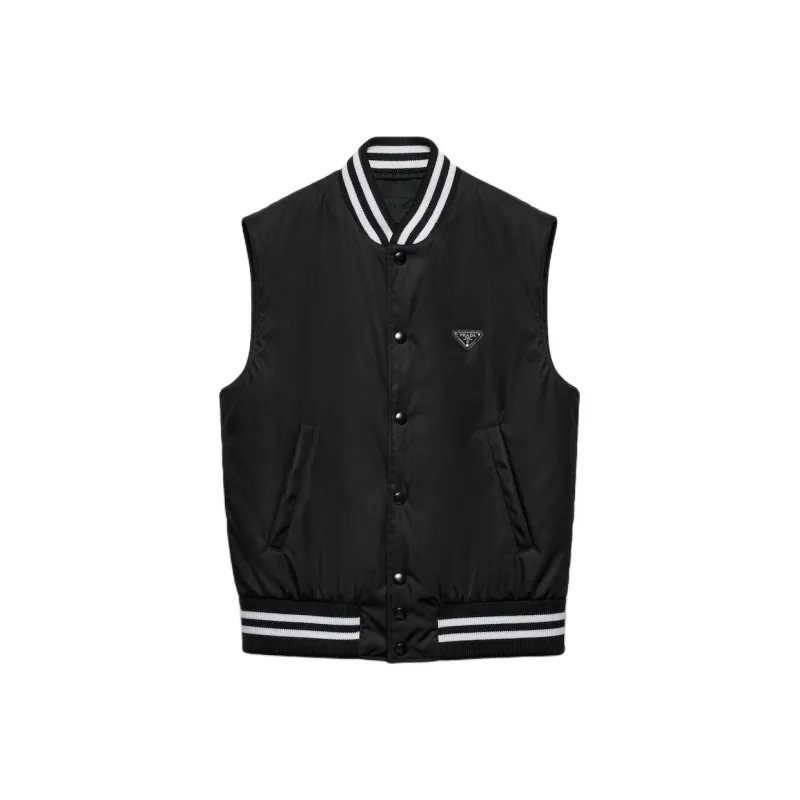 PRADA Vests Men Black-0