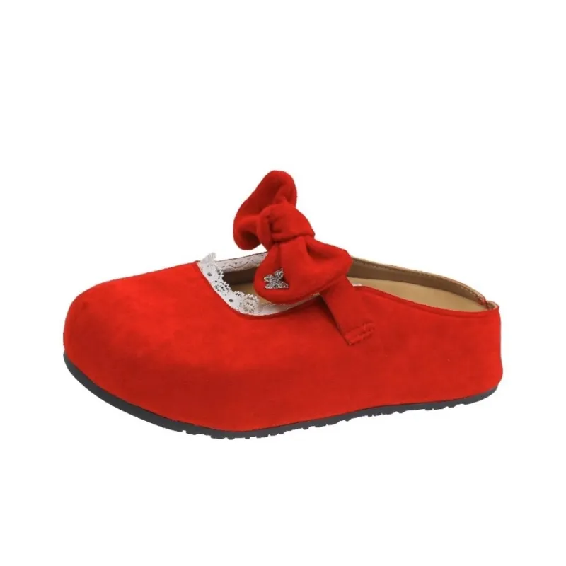 NTOZE Quiet Abrasion Resistant Closed Toe Slippers Women's-6