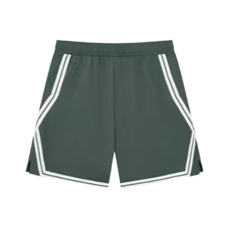 XTEP Basketball Collection Casual Shorts Men's Oil Tea Green-1