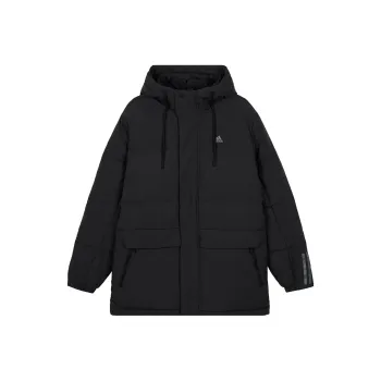 Adidas Down Jacket Medium Long Men's Black
