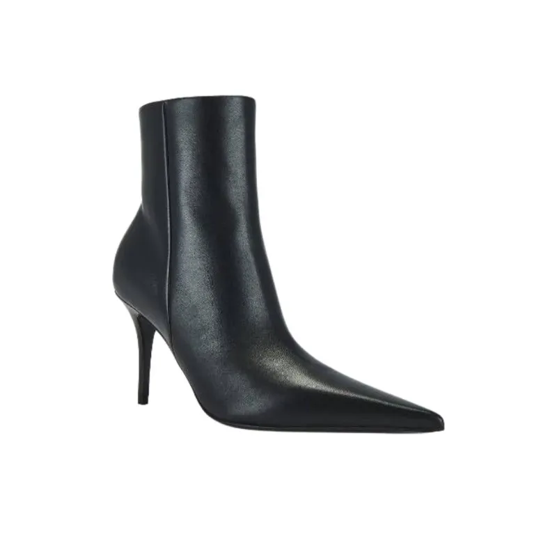 AMINA MUADDI Barbara Ankle Boots 9cm Women's Black-2