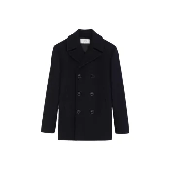 CELINE Coats Men Navy