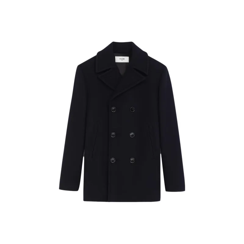 CELINE Coats Men Navy-0