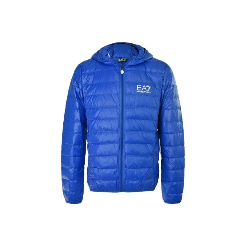EMPORIO ARMANI Down Jackets Men Royal Blue-0