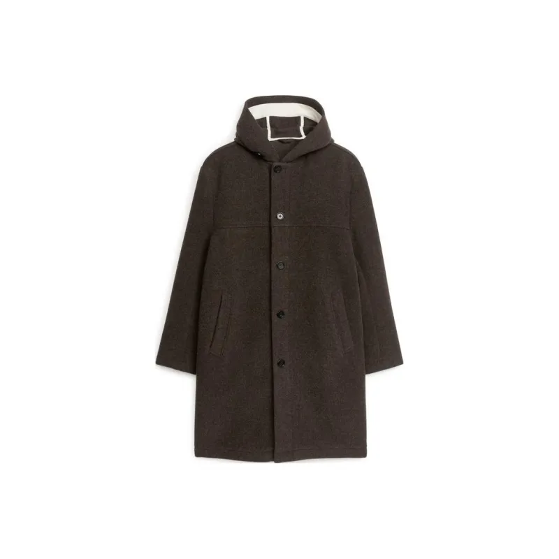 ARKET Coats Men Brown-0