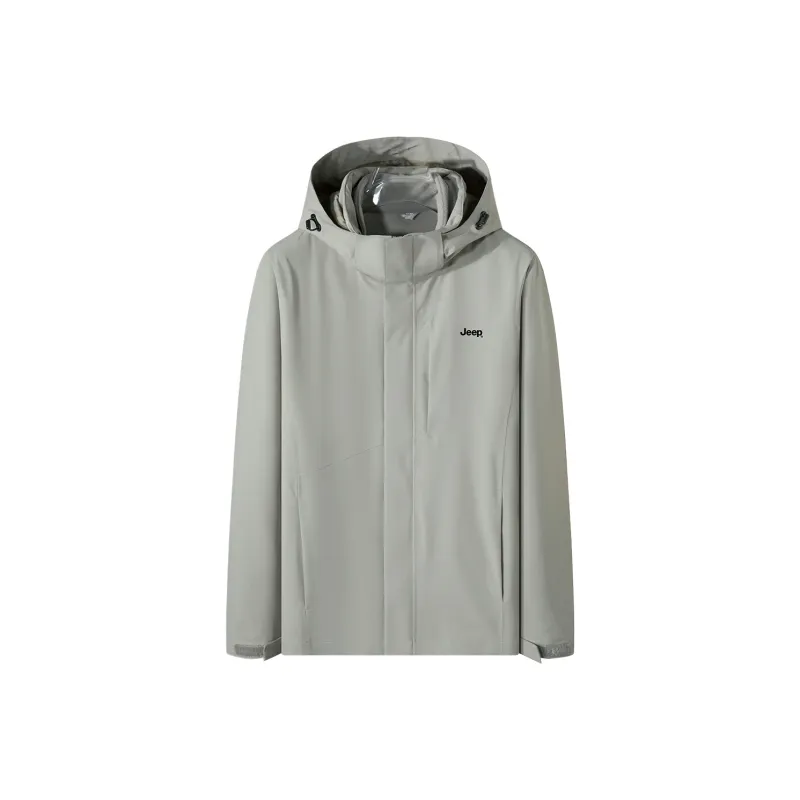 Jeep Urban Living/Travel/Commuting Waterproof And Windproof Windbreaker Jacket Unisex-5