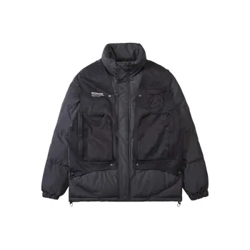 WAYNEXZAVIER Puffer Jackets Men Black