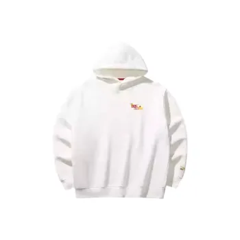 CHAOJIANTA x SNOOPY Sweatshirt Unisex Ivory White