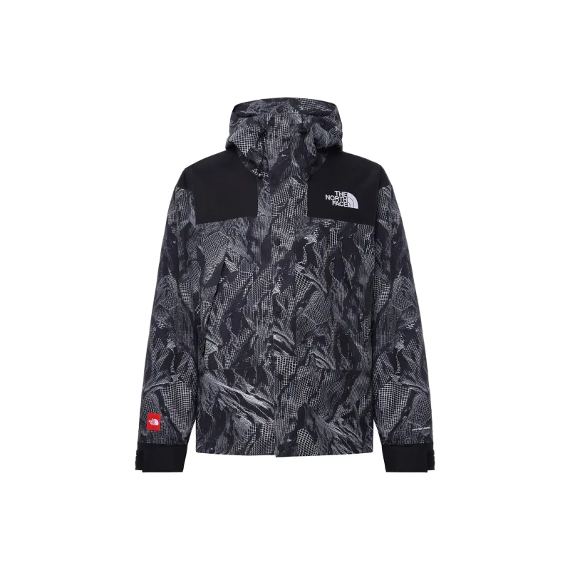 THE NORTH FACE Logo Printed Hooded Jacket-0