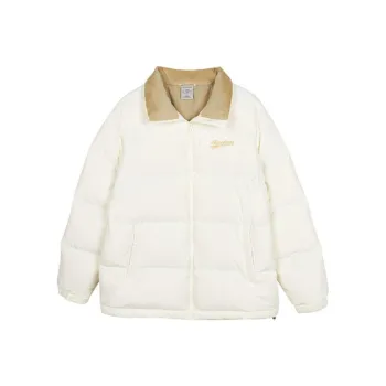 Skechers Colorful Down Jacket Unisex Marshmallow White
