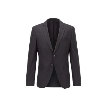 HUGO BOSS Business Suit Men's Black