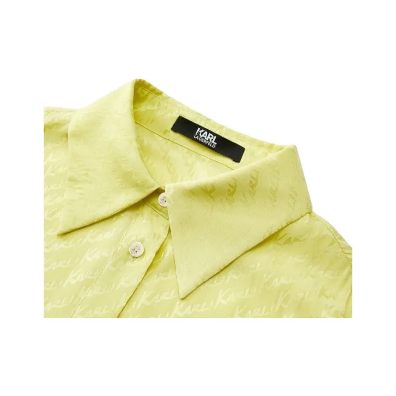 KARL LAGERFELD Shirt Women's Yellow-4