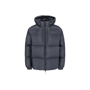 ROA High Neck Drawstring Hooded Jacket