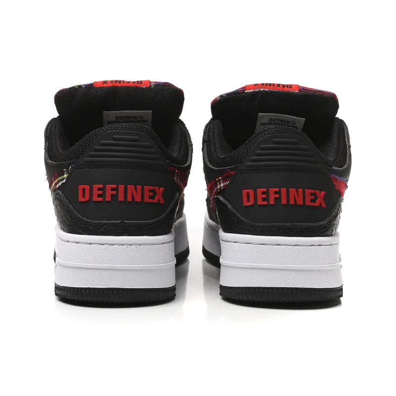 DEFINEX Low-Top Skateboard Shoes Unisex White-45