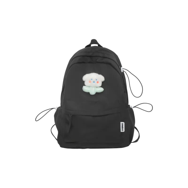 ZOGA Nylon Backpack Women's Green/Ecru/Khaki/Light Yellow/Black/Pink-12