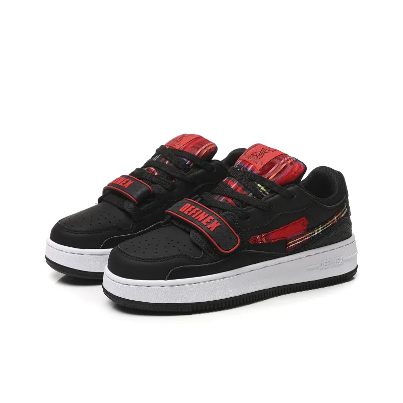 DEFINEX Low-Top Skateboard Shoes Unisex White-44
