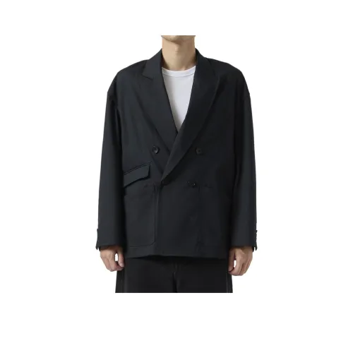 PUBLIC TOKYO FW24 Jackets & Coats Men's Dark Marine Blue