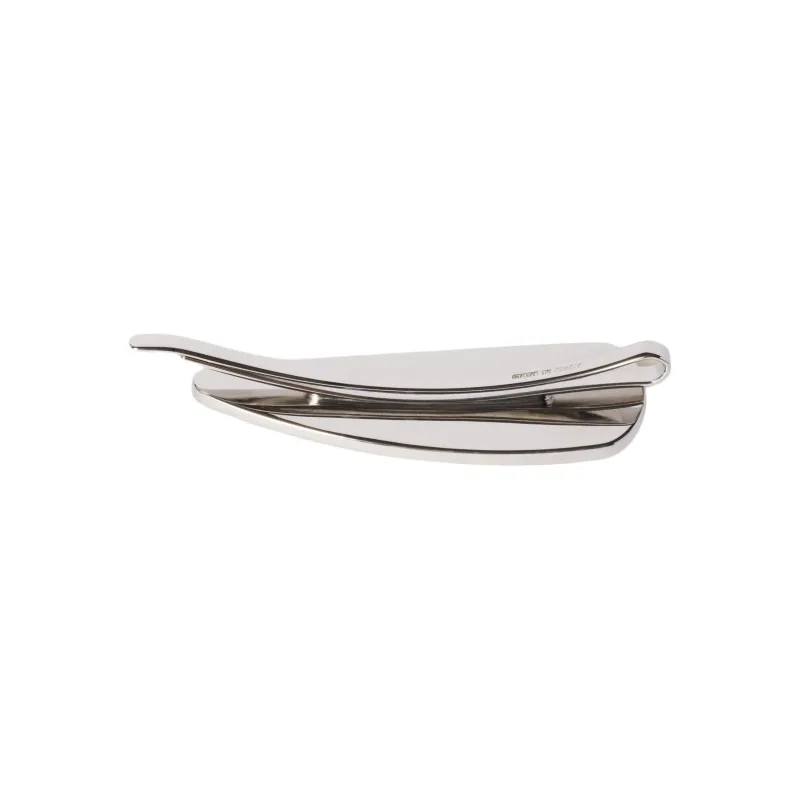 MIU MIU Enamel Hair Clips Unisex White-1