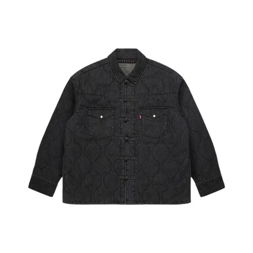 Clot X Levis X CLOT Co brand Jackets Unisex Black