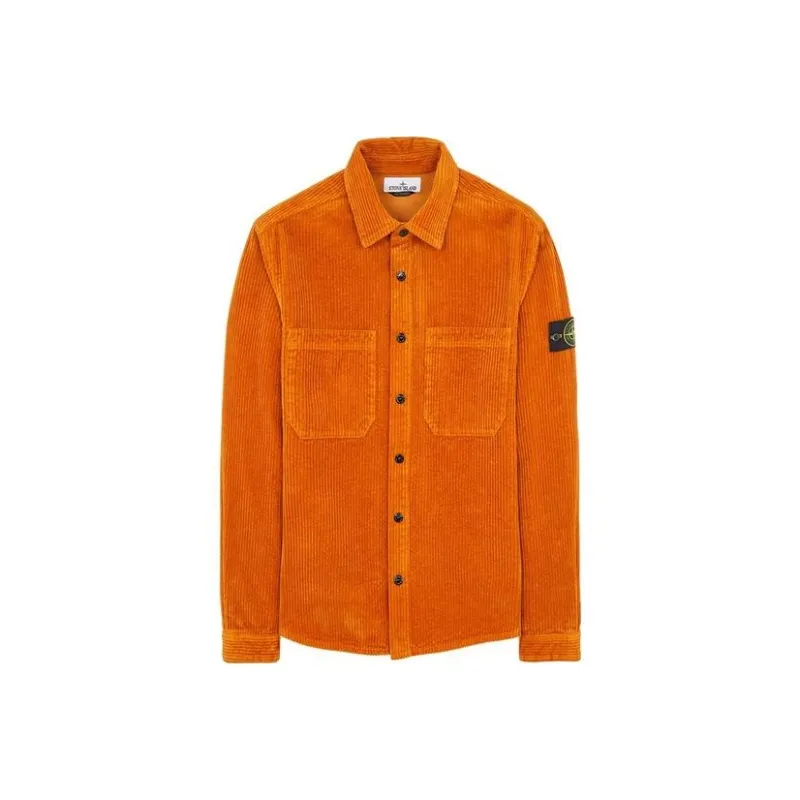 STONE ISLAND Jacket Men's Orange-0