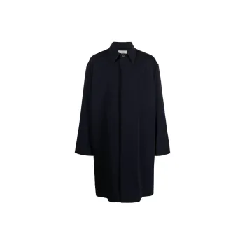 THE ROW Coats Men Navy