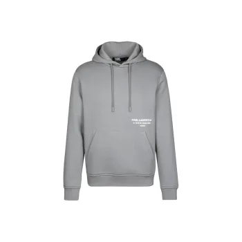 KARL LAGERFELD / Karl Lagerfeld Jeans Raised logo Hoodie