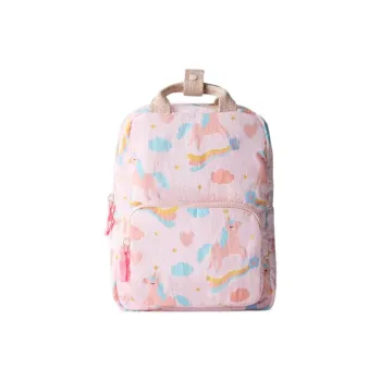 ZARA Polyamide Backpack Women's Pink
