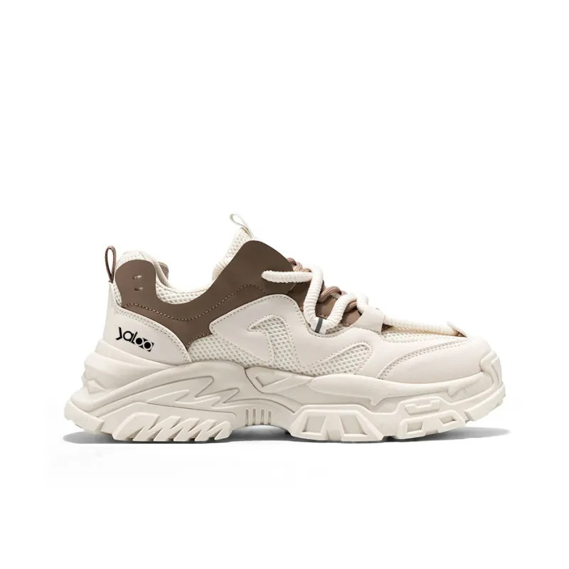 Yalu Preferred Slip Resistant, Abrasion Resistant, Breathable, Lightweight Low Top Chunky Sneakers Men's-2