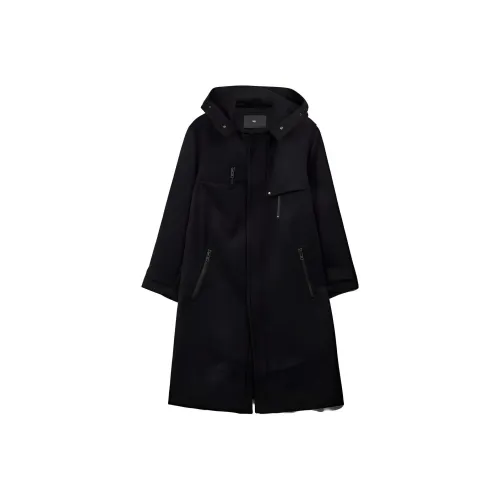Y 3 Coats Unisex Black