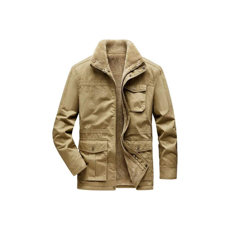 JEEP SPIRIT Jackets & Coats Men's Khaki-9