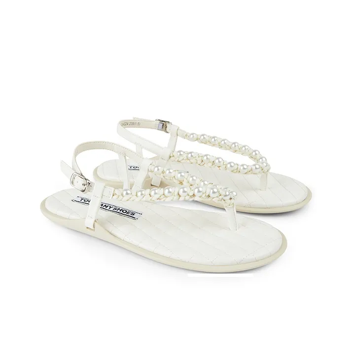 TOOMANYSHOES Accent Soft One Strap Sandals Women's-5