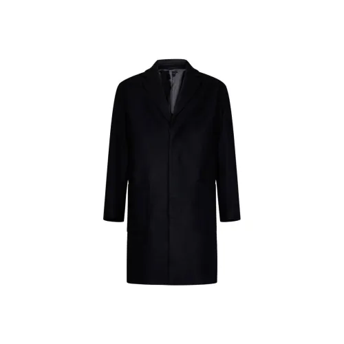 CK/Calvin prints Relaxed Wool Blend Coat Coats Men's Black