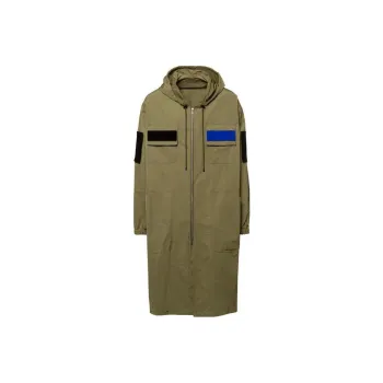 DRIES VAN NOTEN Coats Men Army Green