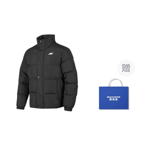 Skechers Sports Life Collection Down Jacket Unisex Carbon Black
