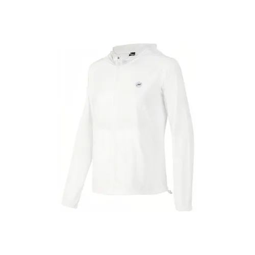 Skechers Breathable Quick Dry Cooling UV Protection Sun Protection Clothing Unisex Bright White