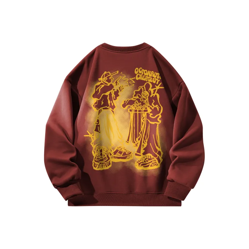 Small Columns Under The Sea Sweatshirt Unisex-13