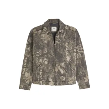 Hollister Jackets Coats Men's Brown Camouflage