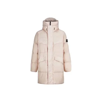STONE ISLAND Down Jackets Men Flesh Pink