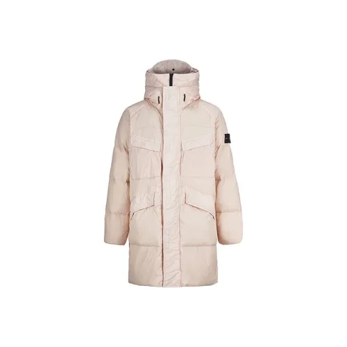 STONE ISLAND Down Jackets Men Flesh Pink