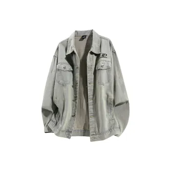 CRUSH KEY Denim Jackets Unisex